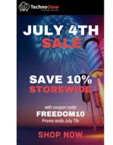 FREEDOM10 coupon verification screenshot