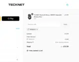 TECKNET US coupon verification screenshot