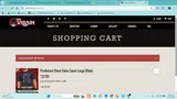 CREEPY coupon verification screenshot