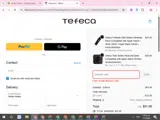 Tefeca1978lp coupon verification screenshot