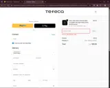 Tefeca2966ls coupon verification screenshot