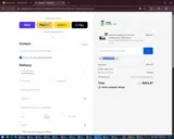 WELCOME10 coupon verification screenshot