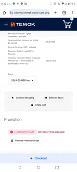 SIGNUP30P2018LVPS coupon verification screenshot