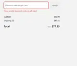 SHARED10P coupon verification screenshot