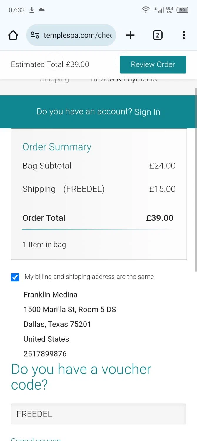 Temple Spa Discount Codes 15 Off September 2024