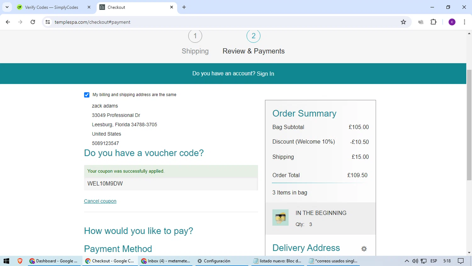 Temple Spa Discount Codes 15 Off October 2024