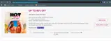 HOTSALE26 coupon verification screenshot