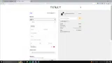 TENET coupon verification screenshot