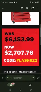 FLASH622 coupon verification screenshot