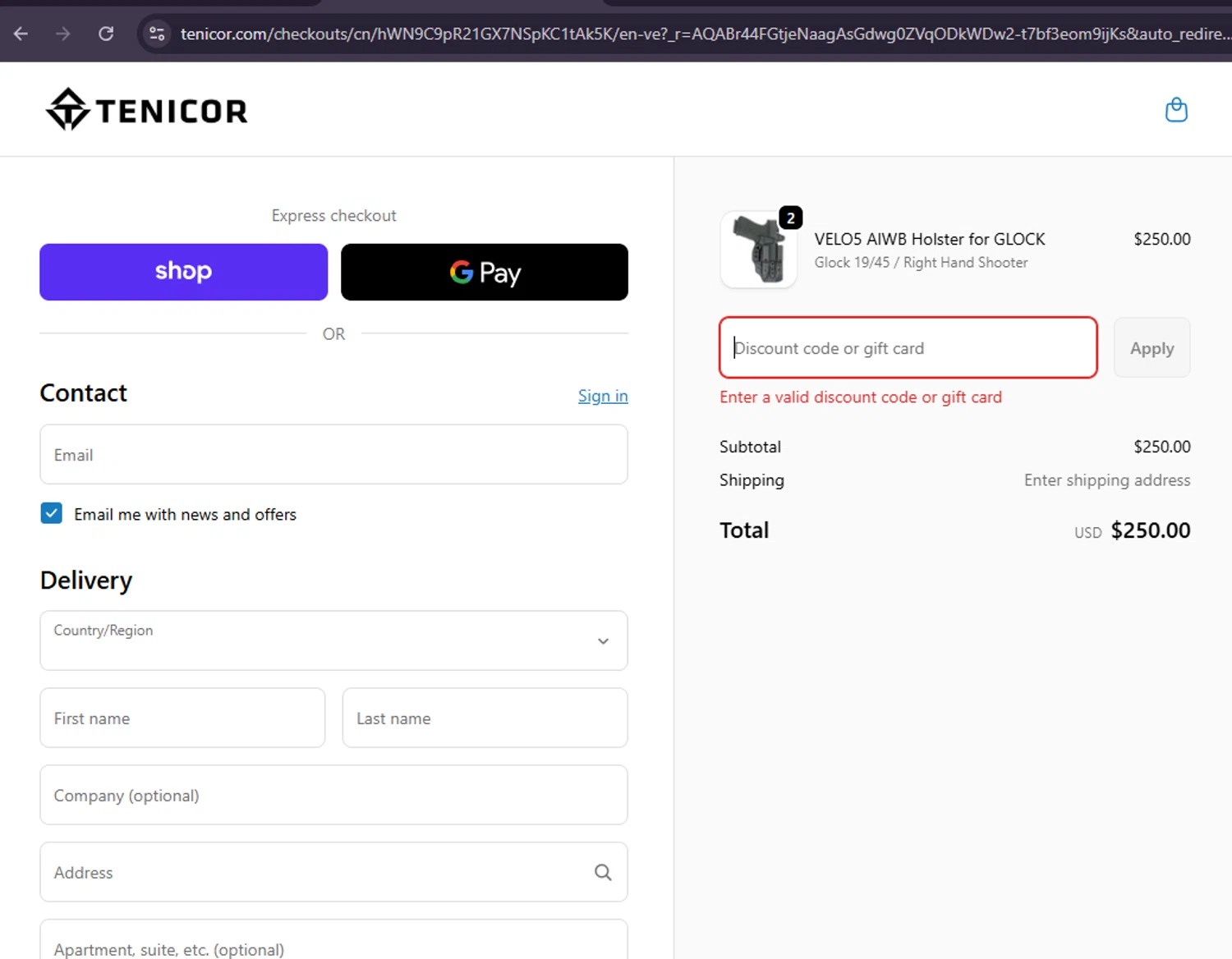 Tenicor promo code screenshot showing code 2021TREATYOURSELF15 applied at Tenicor checkout page. Uploaded by SimplyCodes community member MoneySage8222 on Feb 25, 2026