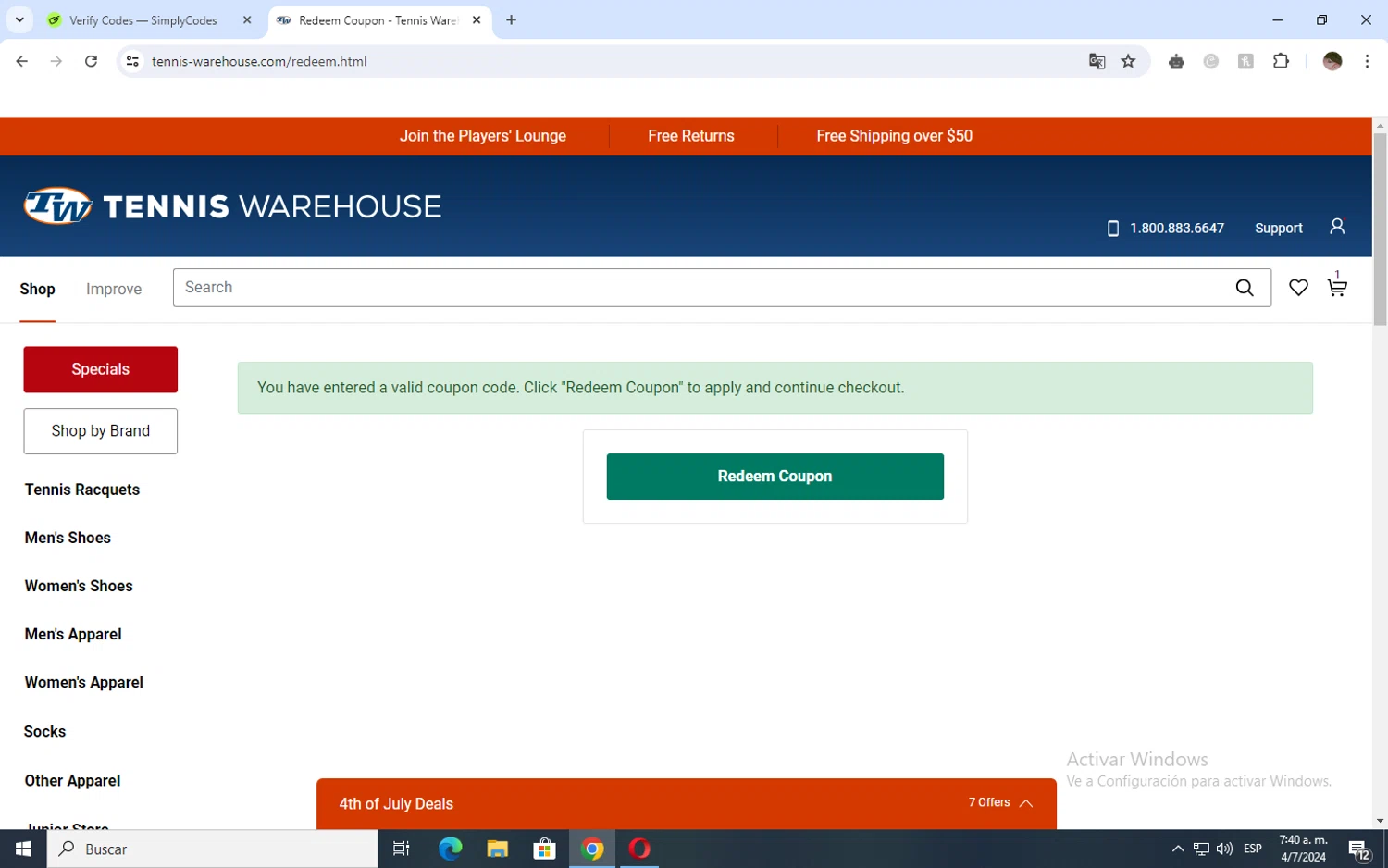 Tennis Warehouse Promo Codes 25 Off Coupons in August 2024 SimplyCodes