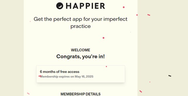 Ten Percent Happier checkout page showing Ten Percent Happier promo code box | Screenshot taken by SimplyCodes community member on Nov 16, 2024