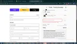 WELCOME10 coupon verification screenshot