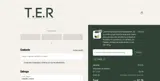 TER30 coupon verification screenshot