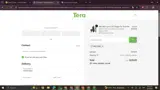 WELCOME coupon verification screenshot