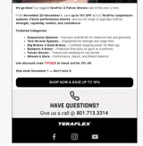 Teraflex coupon verification screenshot