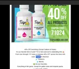 Terp Science Labs coupon verification screenshot