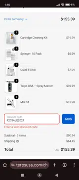 420SALE2024 coupon verification screenshot