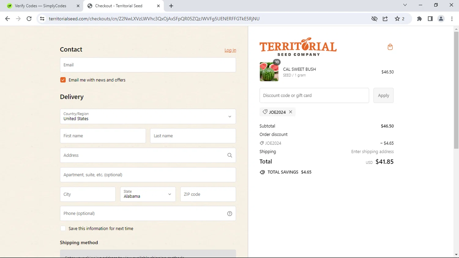 Territorial Seed Coupons 10 Off September 2024
