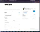 Terror Threads coupon verification screenshot