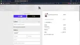 WELCOME10 coupon verification screenshot