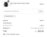 SAVE10OFF coupon verification screenshot