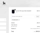 DISCOUNT coupon verification screenshot