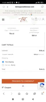 wear10% coupon verification screenshot