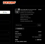 WELCOME10 coupon verification screenshot