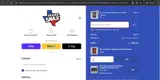 Texas Snax coupon verification screenshot