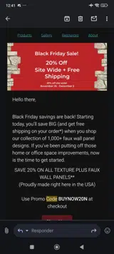 BUYNOW20N coupon verification screenshot