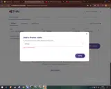 Thai Airways coupon verification screenshot
