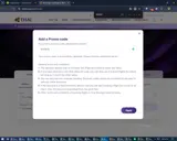 Thai Airways coupon verification screenshot