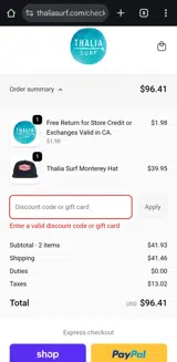 BLKFRIDAY25 coupon verification screenshot