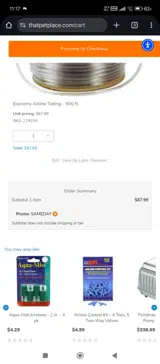 SAMEDAY coupon verification screenshot