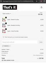180papi20 coupon verification screenshot
