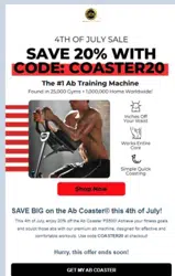 coaster2024 coupon verification screenshot