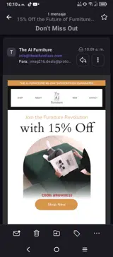 browse15 coupon verification screenshot