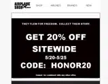HONOR20 coupon verification screenshot