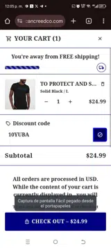 10YUBA coupon verification screenshot