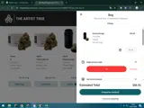The Artist Tree coupon verification screenshot