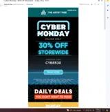 The Artist Tree coupon verification screenshot