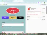 The August People coupon verification screenshot