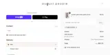 The August People coupon verification screenshot