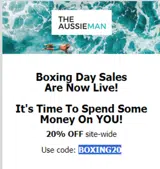 BOXING20 coupon verification screenshot