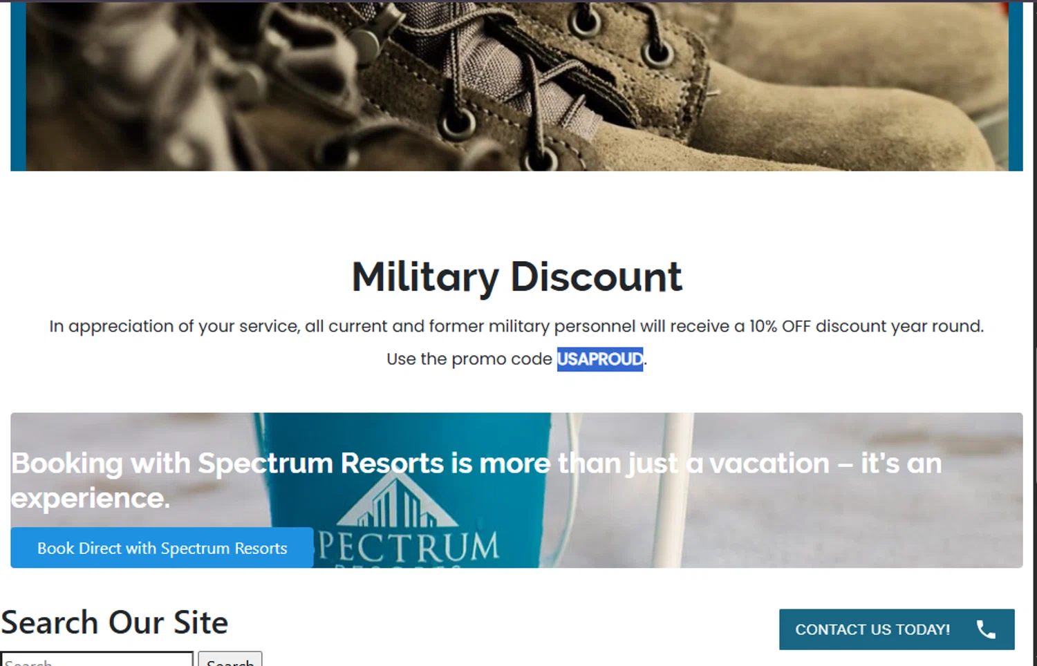 The Beach Club promo code screenshot showing code USAPROUD applied at The Beach Club checkout page. Uploaded by SimplyCodes community member SalePhoenix2220 on Apr 18, 2025