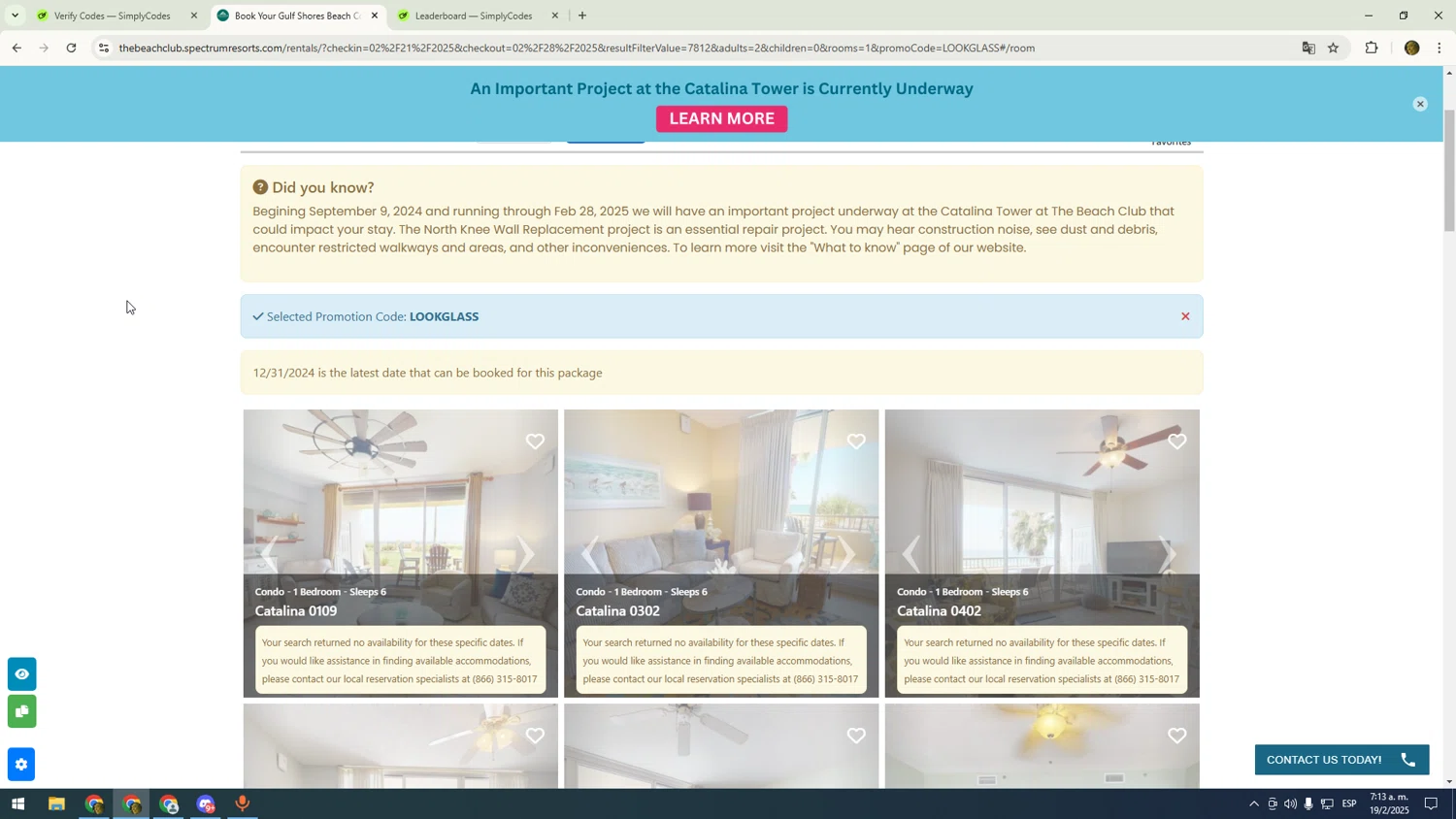 The Beach Club promo code screenshot showing code LOOKGLASS applied at The Beach Club checkout page. Uploaded by SimplyCodes community member sfdfgdsfgdfgdfg on Feb 19, 2025