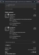 RAFA coupon verification screenshot