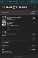 ZHANDRIK coupon verification screenshot