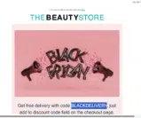 BLACKDELIVERY coupon verification screenshot